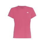 Camiseta adidas Own The Run Basic - Feminina VERMELHO/BRANCO