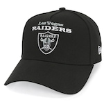 Boné Aba Curva New Era 9Forty A-Frame Nfl Sport Las Vegas Raiders - Snapback - Adulto PRETO