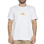 Camiseta Quiksilver Metal Comp - Masculina BRANCO