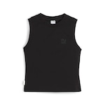 Camiseta Regata Puma Infuse Slim - Feminina PRETO