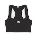 Top Fitness Puma Crop T7 - Feminino PRETO