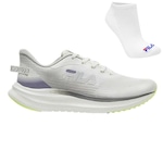 Tênis Fila Racer Sky e Meia - Masculino BRANCO/CINZA