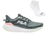 Tênis Fila Racer Sky e Meia - Masculino PRETO/ROSA