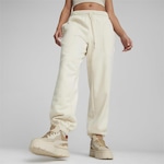 Calça de Moletom Puma Infuse Relaxed - Feminina Off White