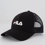 Boné Fila Trucker - Snapback - Adulto PRETO