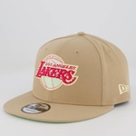 Boné Aba Reta New Era Nba Los Angeles Lakers Core 950 - Snapback - Adulto BEGE