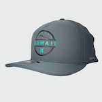 Boné Aba Curva Hurley Hawaii - Snapback - Adulto CINZA