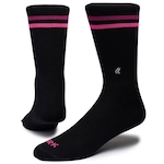 Meia Lurk Performance Duo 36 a 43 - Adulto PRETO/ROSA