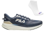 Kit Tênis Fila Racer Sky + Meia - Masculino AZUL ESCURO