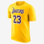 Camiseta Nike Lakers Masculina AMARELO