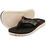 Chinelo Kenner Kivah Full Force - Masculina PRETO/BRANCO