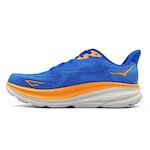 Tênis Hoka Clifton 9 - Masculino AZUL/LARANJA