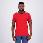 Camiseta Umbro Traditional Club - Masculina VERMELHO