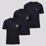 Kit 03 Camisetas Hurley - Masculina PRETO