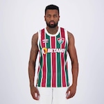 Camiseta Regata do Fluminense I 2024 Umbro FC Basquete - Masculino VERMELHO