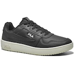 Tênis Couro Fila Acd Classic - Masculino PRETO/BRANCO