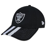 Boné Aba Curva New Era 940 Las Vegas Raiders Core - Snapback - adulto PRETO