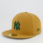 Boné Aba Reta New Era mlb New York Yankees - Fechado - Adulto MARROM