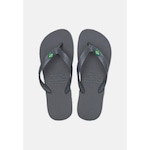 Chinelo Tropical Brasil Brasileiros - Unissex CINZA