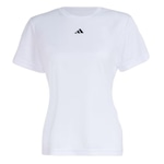 Camiseta adidas Treino Básica - Feminina BRANCO/PRETO