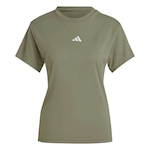 Camiseta adidas Treino Básica - Feminina VERDE/BRANCO