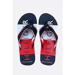 Chinelo Tommy Hilfiger Bondi - Masculino AZUL/VERMELHO