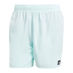 Short adidas Logo - Masculino Azul Claro/Preto