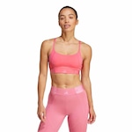 Top Fitness adidas Hyperglam Suporte Leve - Feminino ROSA