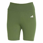 Short adidas Treino Básico - Feminino VERDE/BRANCO