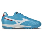 Chuteira Society Mizuno Morelia Classic As - Adulto AZUL