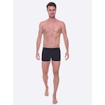 Sunga Boxer Speedo Canelada - Adulto PRETO