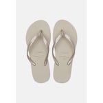 Chinelo Tropical Brasil Bi-Color Slim - Feminino BEGE