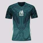 Camisa México 2024 adidas Pré-Jogo- Masculina VERDE