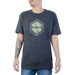 Camiseta Hd Tropical - - Masculina CINZA