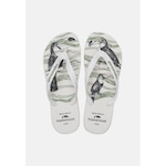 Chinelo Tropical Brasil - Unissex BRANCO