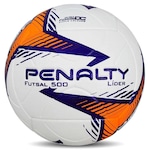 Bola de Futsal Penalty Lider Xxiv BRANCO/LARANJA