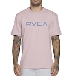 Camiseta Rvca Big Rvca Colors - Masculina ROSA