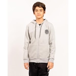 Blusão de Moletom com Capuz Rip Curl Round Logo - Infantil CHUMBO