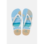 Chinelo Tropical Brasil - Unissex BRANCO