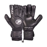 Luva de Goleiro de Campo Poker Eclipse - Adulto PRETO