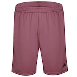 Bermuda adidas M 3S - Masculino Vinho/Preto