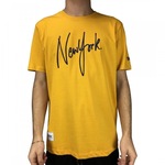 Camiseta New Era Lettering Back To School - Masculina AMARELO