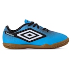 Chuteira Futsal Umbro Cannon Jr - Infantil AZUL