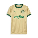 Camisa do Palmeiras Torcedor Third 2024 Puma - Feminina OURO