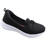 Tênis Slip On La Fitty Nózinho Esportivo - Feminino PRETO