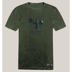 Camiseta WSS Brasil Estonada Algodão Prime Stay Strong - Masculina VERDE