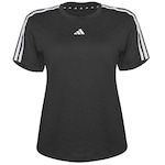 Camiseta adidas Tr Es 3S T - Feminina PRETO/BRANCO