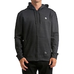 Jaqueta de Moletom Aberto Hurley Transfer Only Masculina CINZA