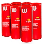 Bola de Tenis Wilson Us Open Junior Stage 3 Pack 12 Tubos - Infantil AMARELO