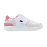 Tênis Lacoste Court Snkr Famme - Feminino BRANCO/ROSA